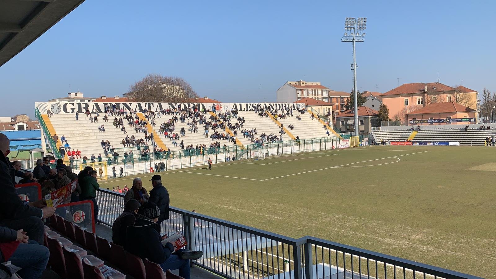 Alessandria-Arzachena 0-1: FINALE