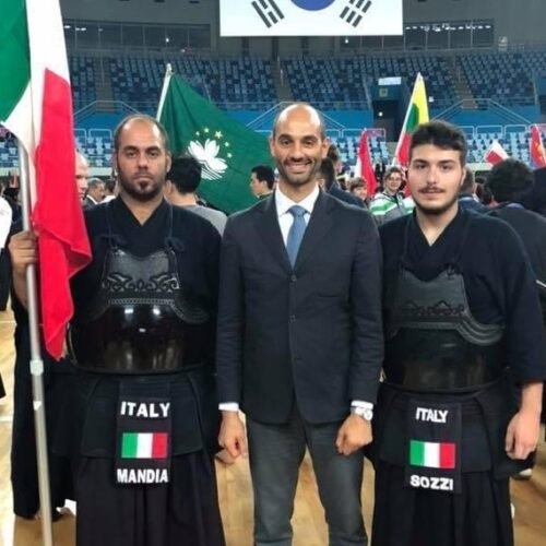 Kendo: Sozzi e i fratelli Fabrizio e Francesco Mandia protagonisti ai prossimi mondiali di Milano