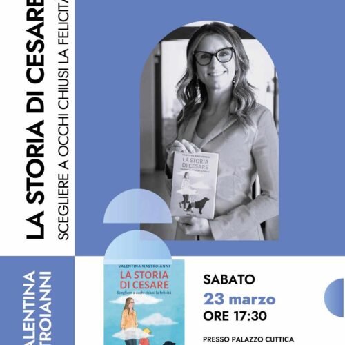 Il 23 marzo ad Alessandria l’influencer Valentina Mastroianni presenta il libro “La storia di Cesare”