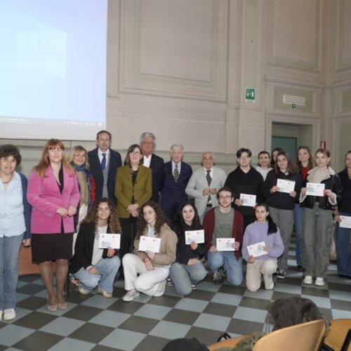 Ad Alessandria Aido premia gli studenti del Liceo Eco, giovani Ambasciatori del Dono