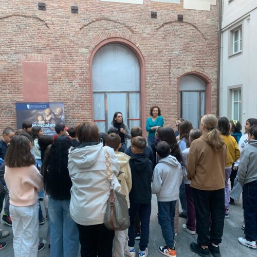 Gli alunni di quinta della scuola Villaggio Europa alla scoperta di Palatium Vetus Gli alunni di quinta della scuola Villaggio Europa alla scoperta di Palatium Vetus