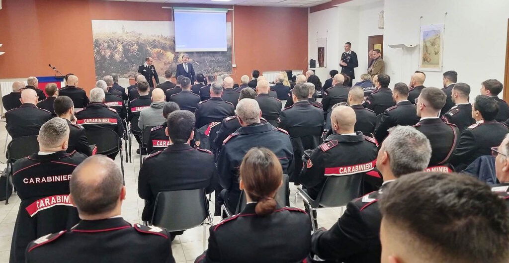 Proc. Cesare Parodi incontro Carabinieri