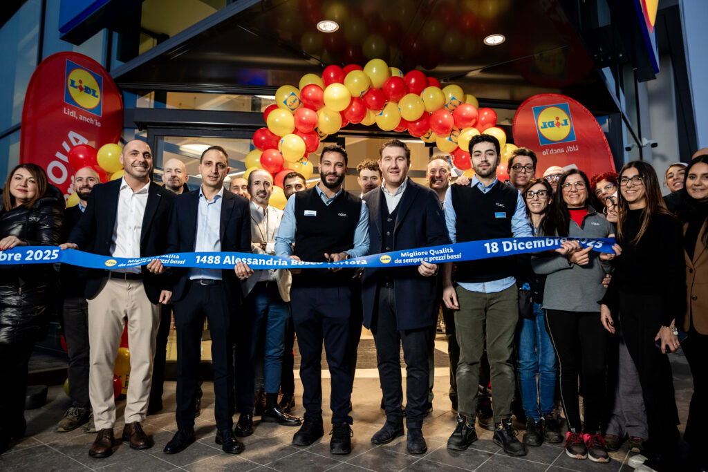 Apertura nuovo Lidl Alessandria via Tortora