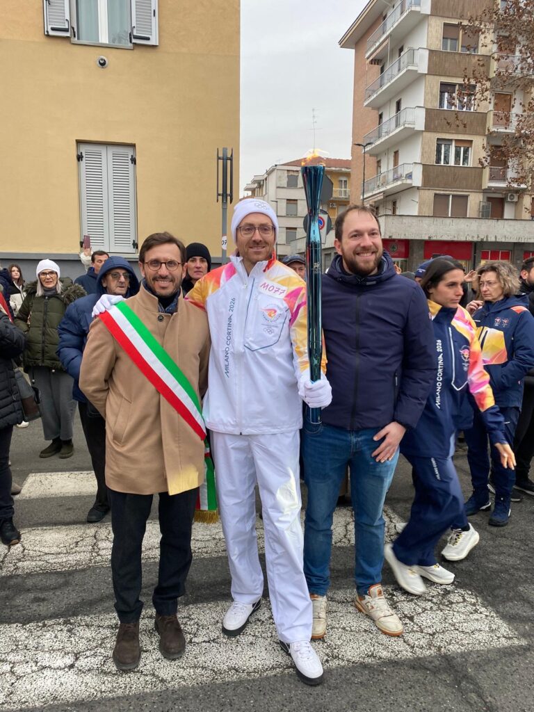 Fiaccola olimpica Casale