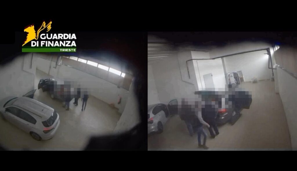 Guardia Finanza operazione Trieste