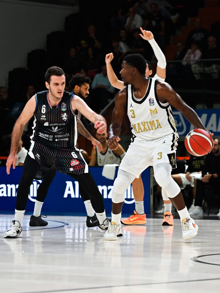 LBA Lega Basket Serie A , Derthona Tortona - Maxima Roma , Round 4 game between Bertram Derthona Tortona and Maxima Roma at Nova Arena in Tortona, Italy, on October 18, 2026. - Foto Antonio Abbruzzese