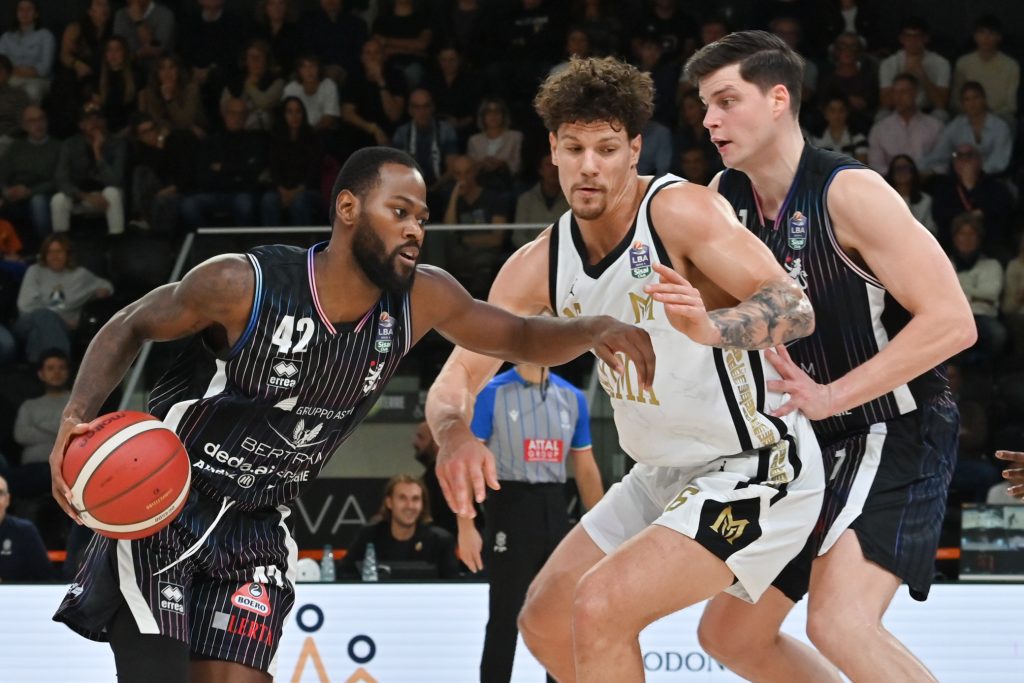LBA Lega Basket Serie A , Derthona Tortona - Maxima Roma , Round 4 game between Bertram Derthona Tortona and Maxima Roma at Nova Arena in Tortona, Italy, on October 18, 2026. - Foto Antonio Abbruzzese