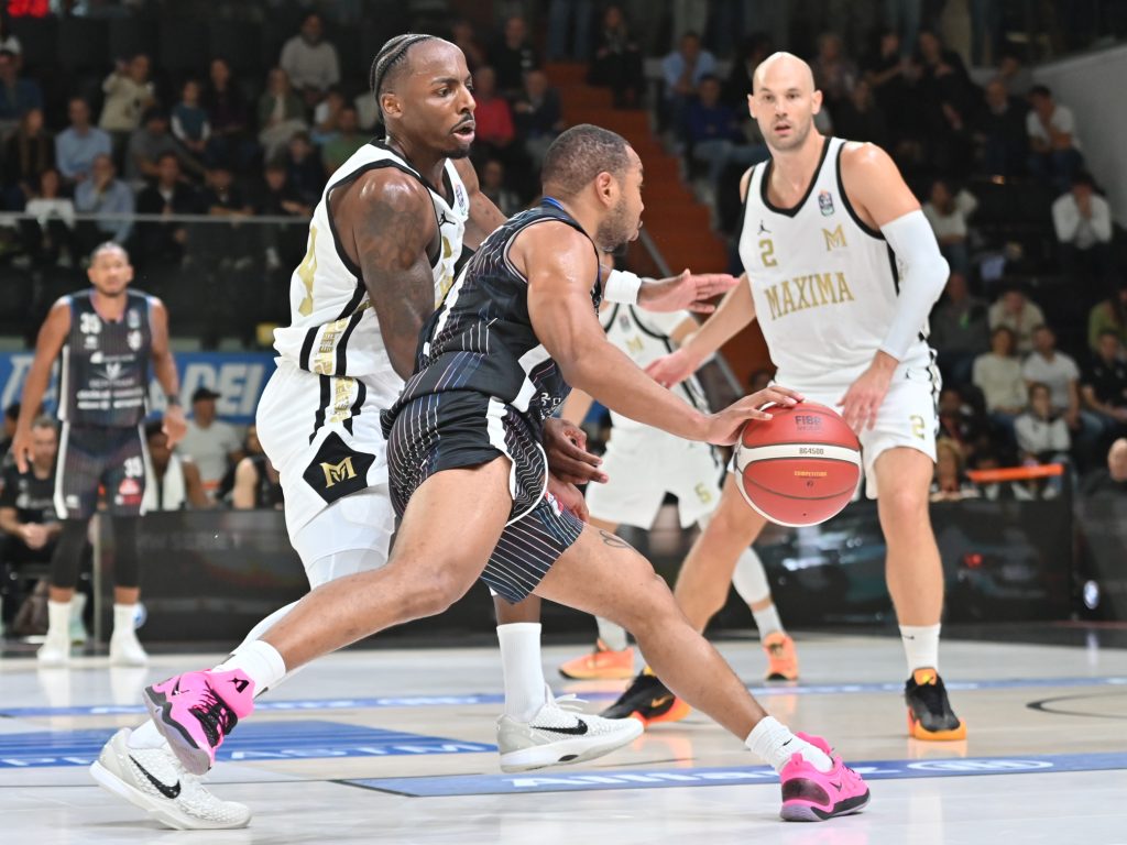 LBA Lega Basket Serie A , Derthona Tortona - Maxima Roma , Round 4 game between Bertram Derthona Tortona and Maxima Roma at Nova Arena in Tortona, Italy, on October 18, 2026. - Foto Antonio Abbruzzese