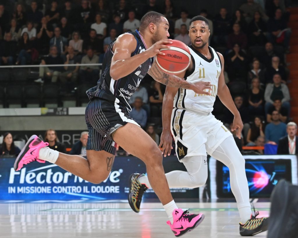 LBA Lega Basket Serie A , Derthona Tortona - Maxima Roma , Round 4 game between Bertram Derthona Tortona and Maxima Roma at Nova Arena in Tortona, Italy, on October 18, 2026. - Foto Antonio Abbruzzese