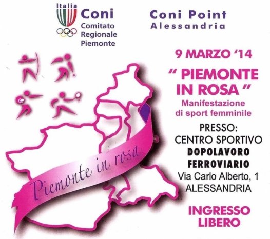 ‘Piemonte in rosa’, l’altra meta’ dello sport
