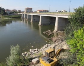 Il Ponte sul Po chiuso da lunedì 17 per togliere alberi e ramaglie dai piloni
