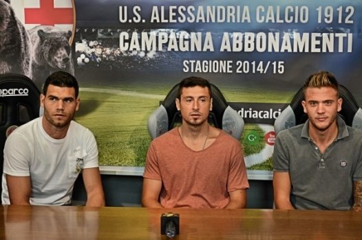 Ecco l’Alessandria Calcio 2014/2015 [PHOTOGALLERY]