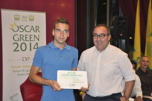 Oscar Green regionali: menzione speciale a Matteo Moro, giovane imprenditore della Val Borbera