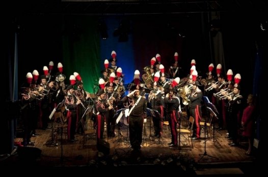 La fanfara dei Carabinieri si esibisce a Castelnuovo
