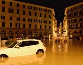 Anche i Vigili del Fuoco di Alessandria al lavoro a Genova dopo l’alluvione