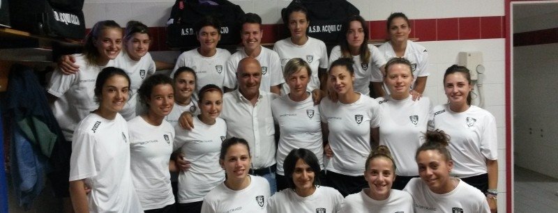 Calcio Femminile: l’Acqui vince in zona Cesarini e consolida il primo posto