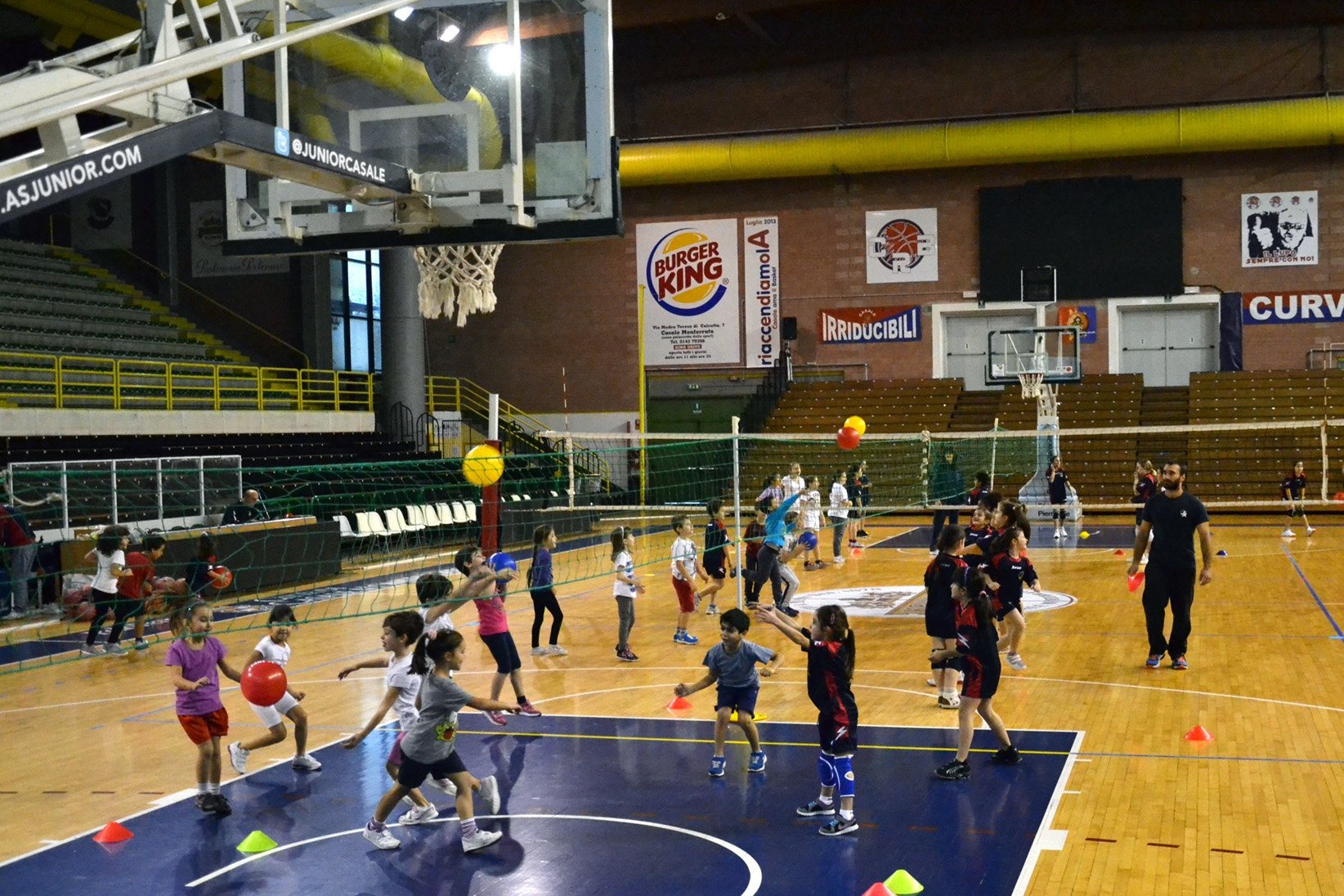 Volley: festa al PalaFerraris per i piccoli della Junior