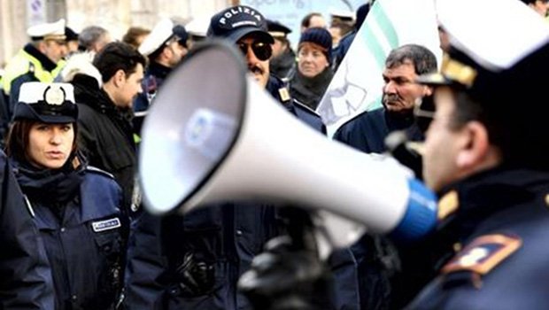 Sciopero dei vigili urbani il 12 febbraio in tutta Italia