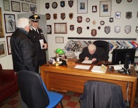 Il Vescovo di Casale in visita dai Carabinieri