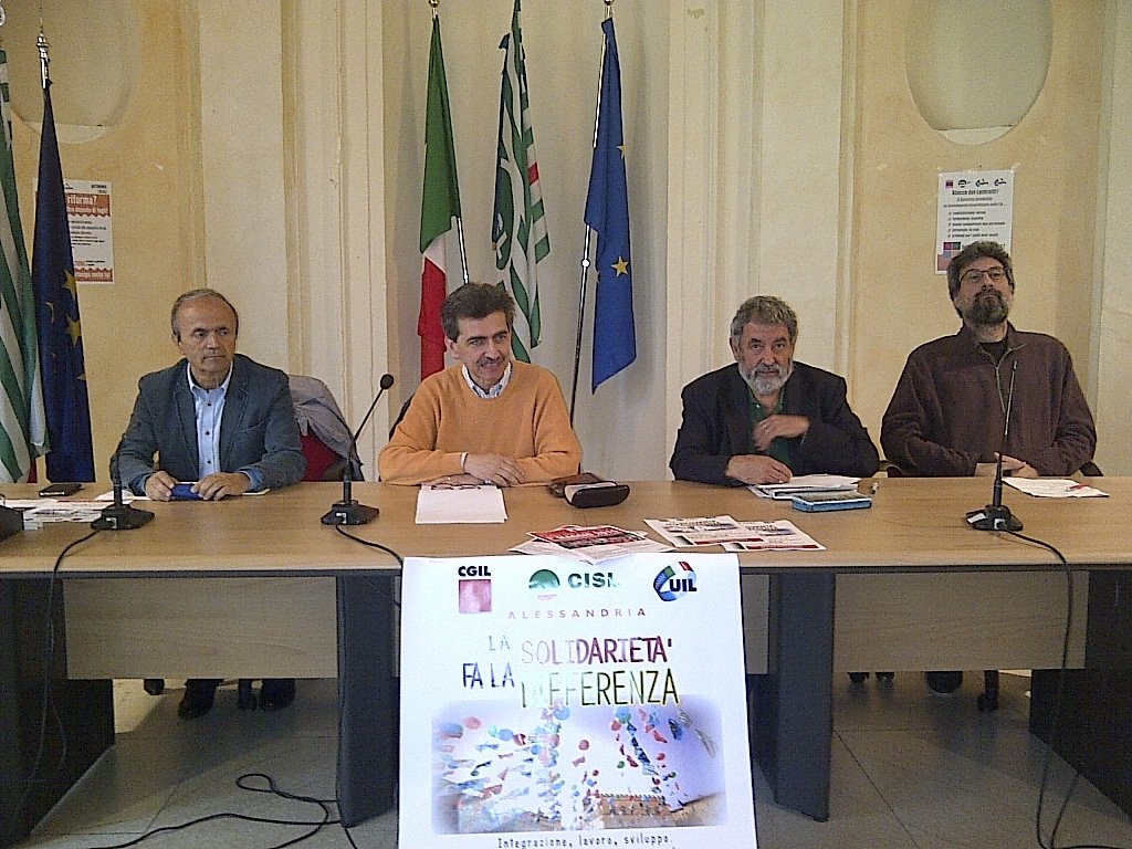 “La solidarietà fa la differenza”. Cgil, Cisl e Uil pronti per il 1 Maggio a Novi Ligure