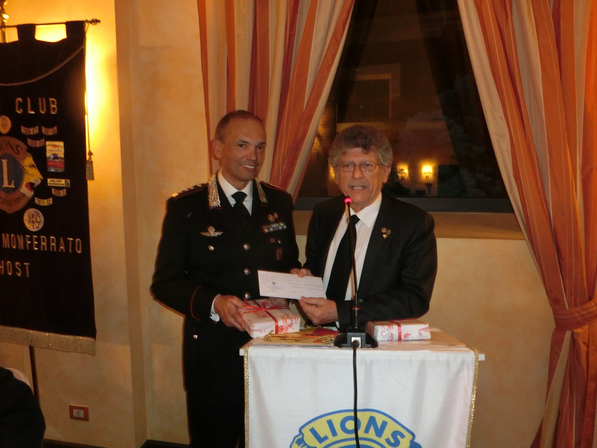 Il Lions Club di Casale festeggia il “Bicentenario” dell’Arma dei Carabinieri  
