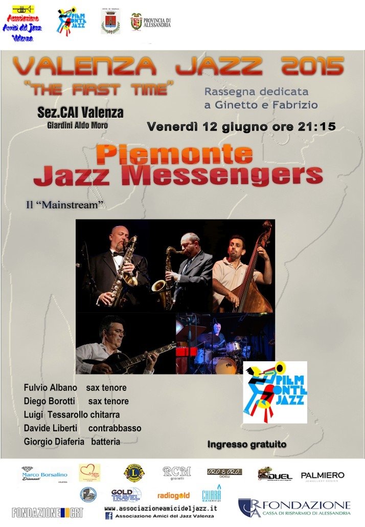 I Piemonte Jazz Messengers in concerto a valenza