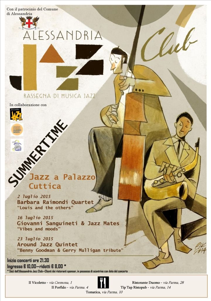 Summertime jazz a palazzo Cuttica con gli Around Jazz Quintet