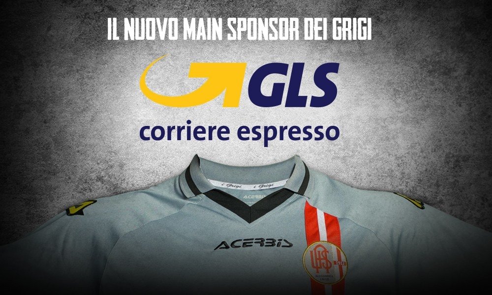 Alessandria: Gls Corriere Espresso il nuovo sponsor sulla maglia