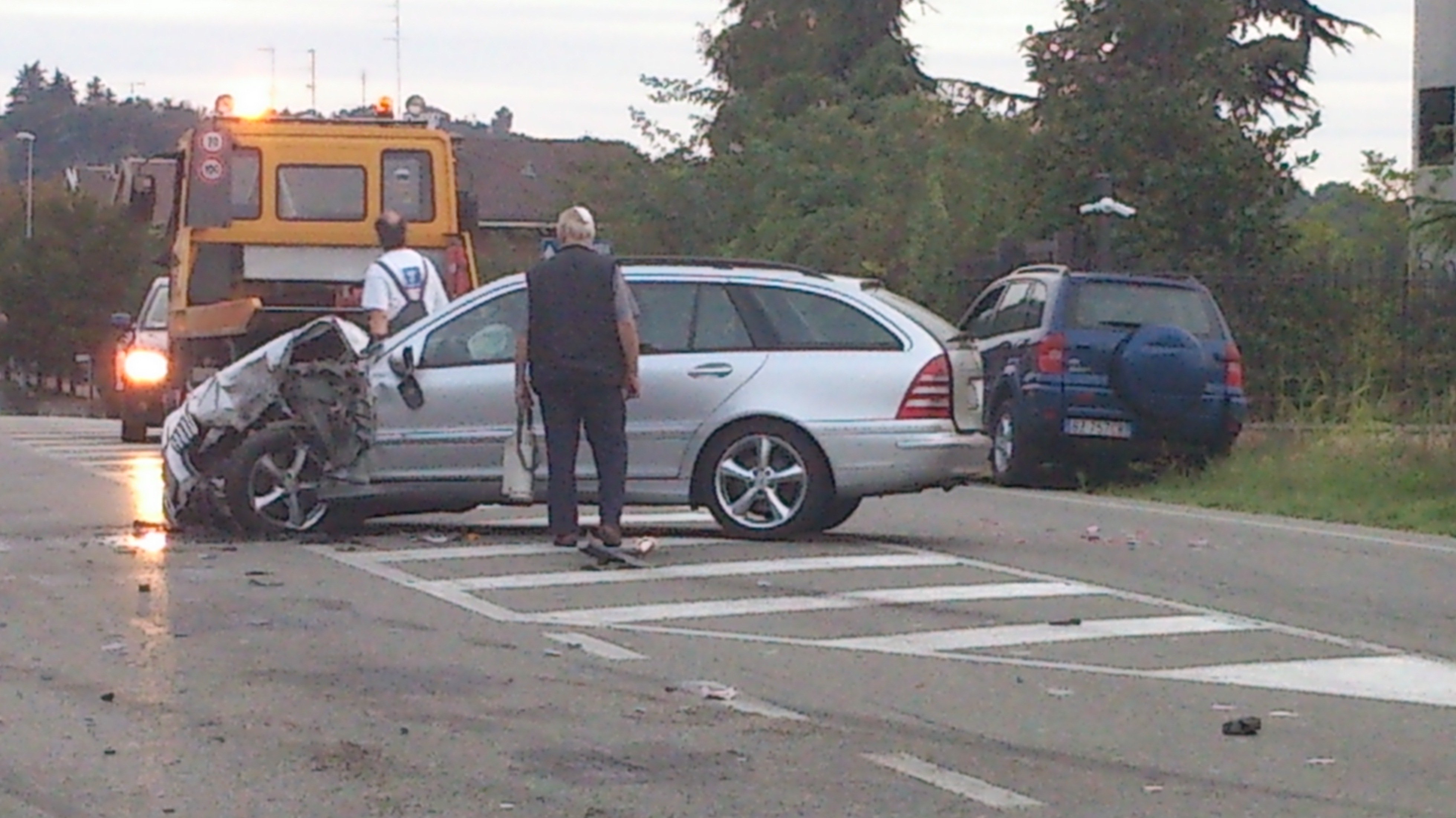 Incidente tra tre auto e un autocarro in circonvallazione a Valenza. Per fortuna nessun ferito grave