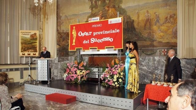 Oscar del Successo, a Palazzo Monferrato la cerimonia di consegna dei premi