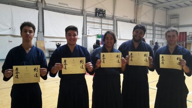 Kendo: tempo di esami per i giovani del Kodokan