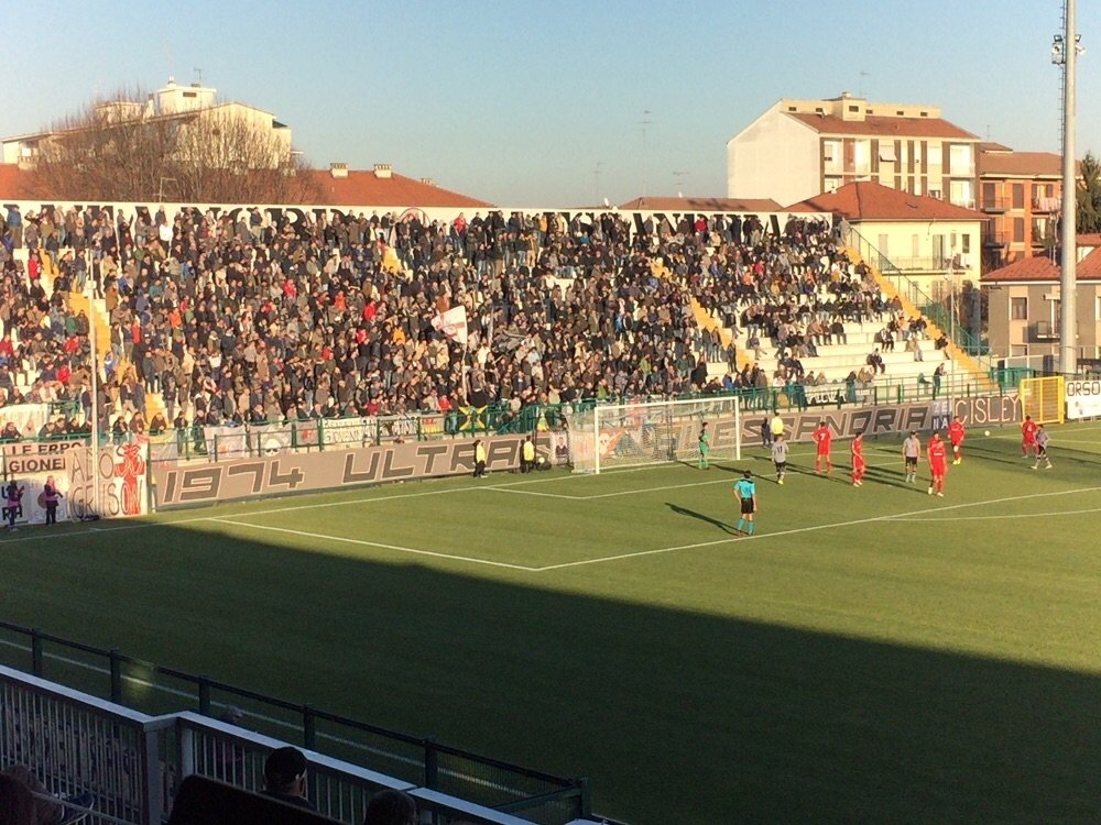 Alessandria – Giana Erminio 1-0 (Bocalon) Dai i voti ai grigi