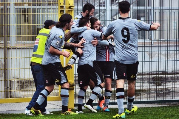 L’Alessandria passa il turno in Coppa: le immagini della vittoria sul Pavia [FOTO]
