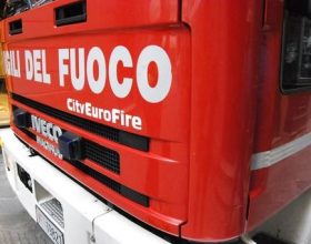 Legnaia distrutta dal fuoco a Cassine