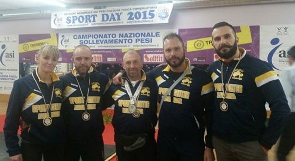 Power lifting: quattro ori in Coppa Italia per Sportcenter Alessandria
