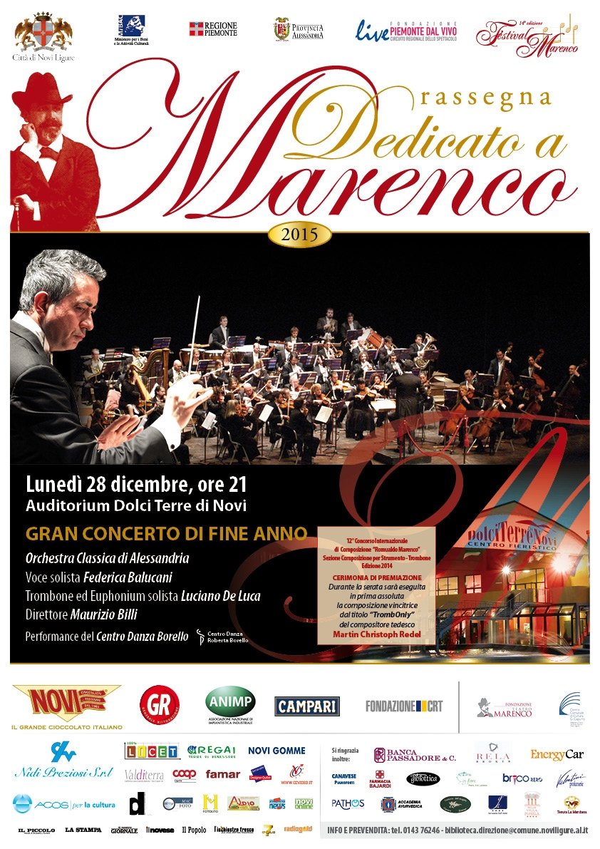 Gran concerto di fine anno con l’Orchestra Classica di Alessandria