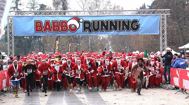 La “Babbo Running” torna a tingere di rosso Milano, Bergamo e Como