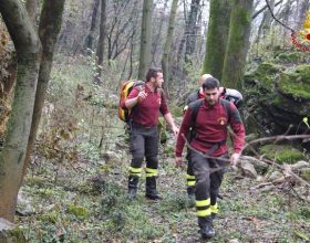 Ritrovato dopo 8 ore il cane di un cacciatore in Val Borbera
