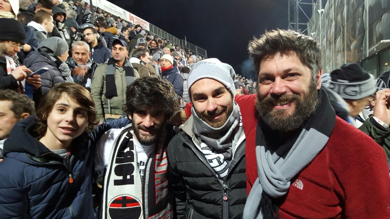 Le foto dei tifosi grigi allo stadio e in viaggio verso La Spezia [FOTO]