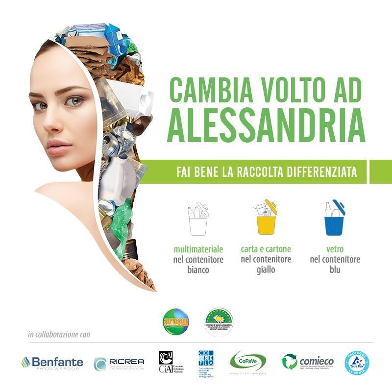 Al via “Alessandria ricicla” la campagna per la raccolta differenziata di qualità