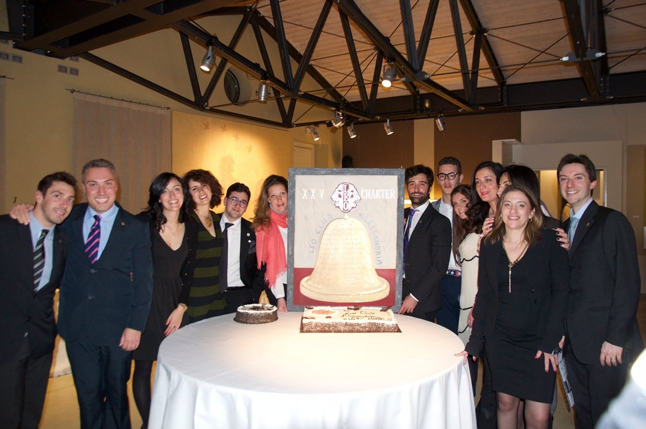 Il Leo Club Alessandria festeggia i 25 anni