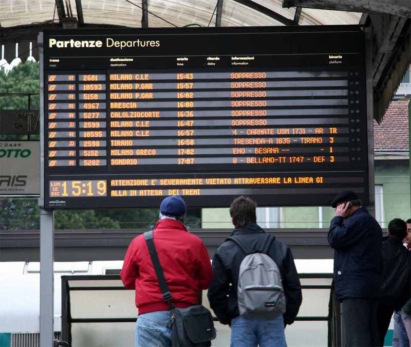 Alle 21 scatta lo sciopero di 24 ore dei treni. Trenitalia: “in Piemonte circolazione pressochè regolare”
