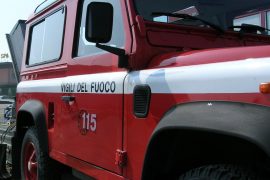Spento l’incendio di un’abitazione a Brignano Frascata