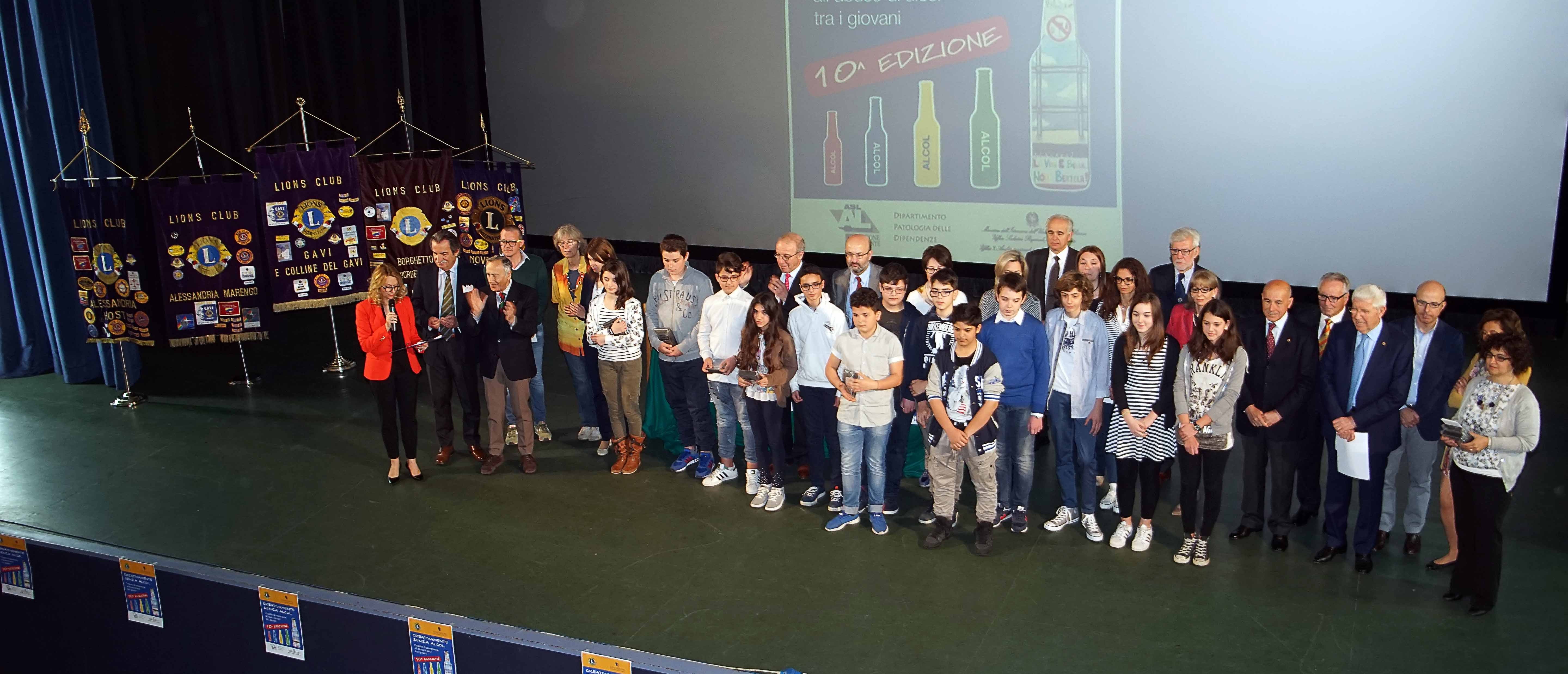 Creativamente senza alcol: all’Alessandrino la premiazione dei migliori elaborati degli studenti della provincia