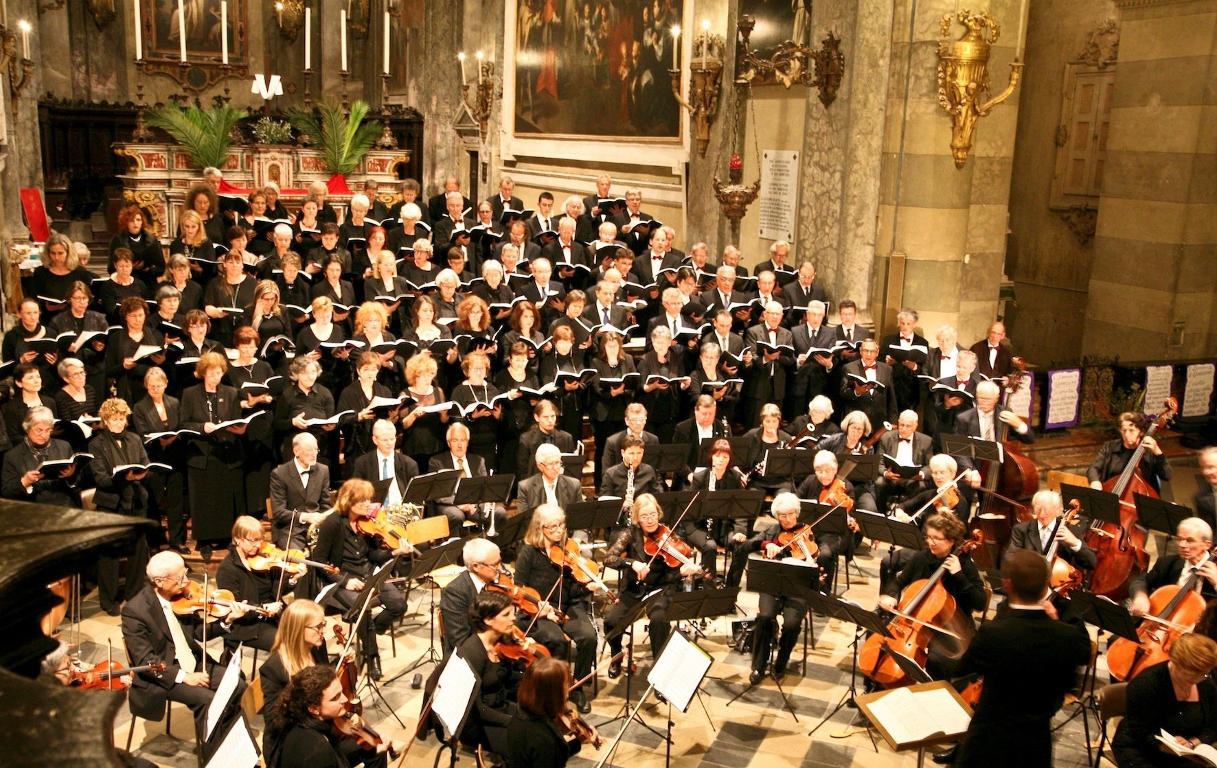 CasaleCoro e orchestra di Berna in tour nel Monferrato