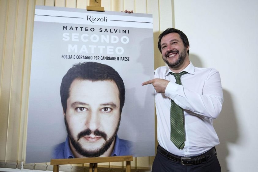 Matteo Salvini sabato presenta il suo libro ad Alessandria