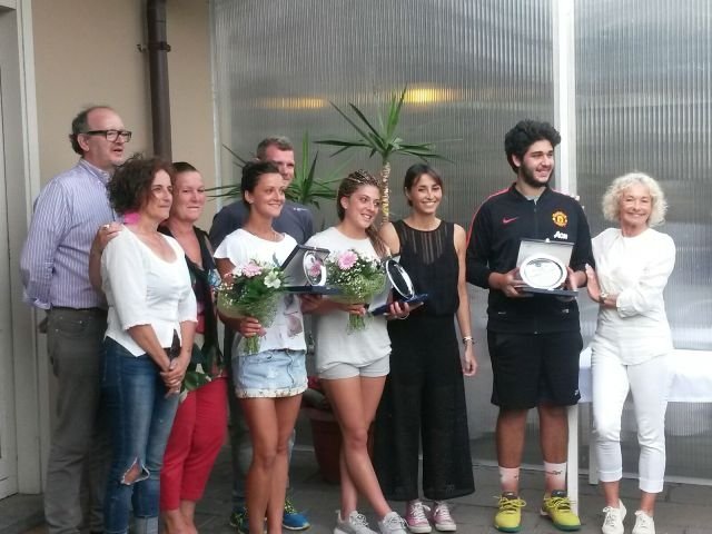 Tennis: Benedetta Parodi premia i vincitori del Memorial dedicato al padre “Tuccio”