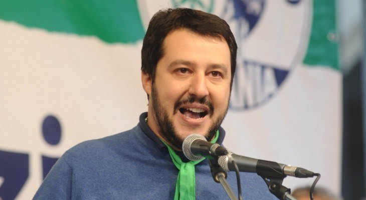 Matteo Salvini alla 16^ Festa Lega Nord Piemont a Fubine