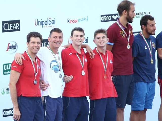 Salvamento: sei medaglie per lo Swimming Club ai nazionali di Roma