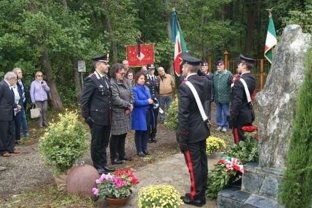 A Gavi la cerimonia per ricordare il sacrificio del Carabiniere Vittorio Vaccarella, medaglia d’oro al valor civile